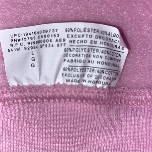 SOLD! NWT! Women’s Champion Pink Powerblend Hoodie - Picture 7 of 9
